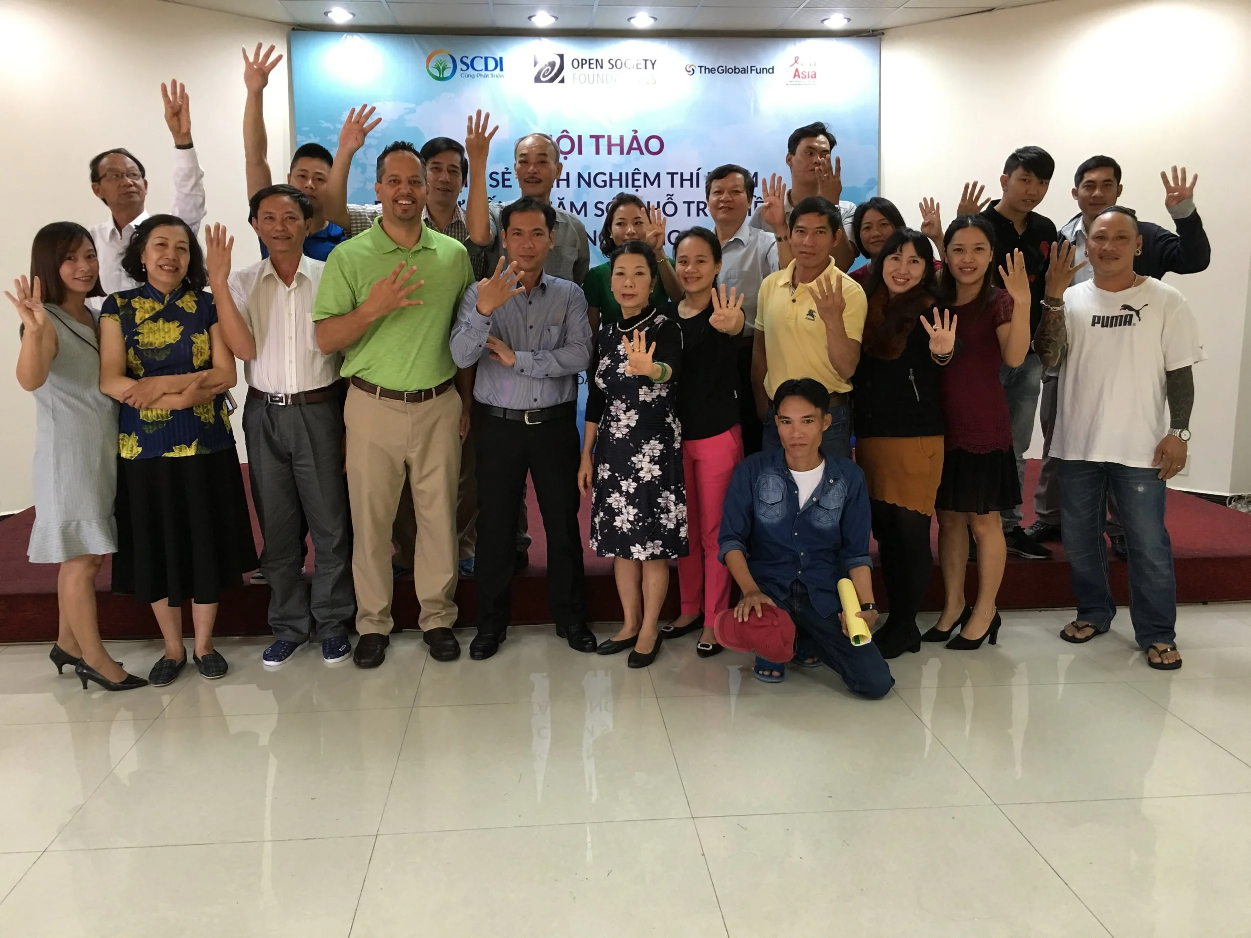 Training of The MyFOURmula Way - Nha Trang, Vietnam