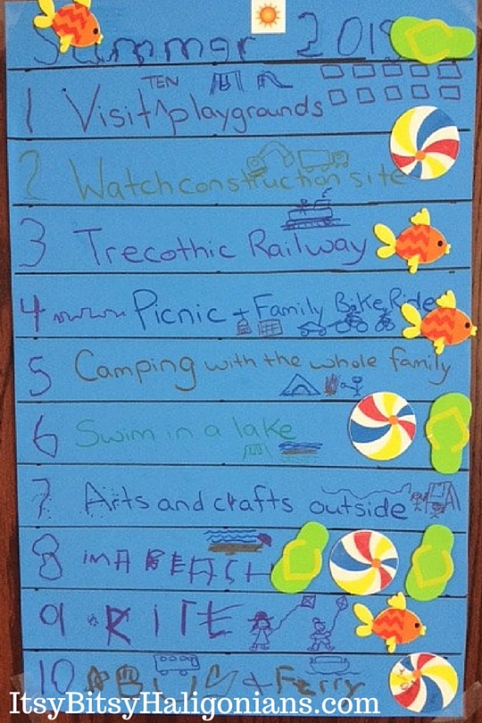 Summer 2015 with Miss M's adorable 3.5 year old efforts to trace letters