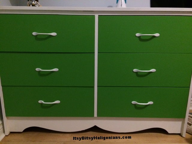 The finished dresser