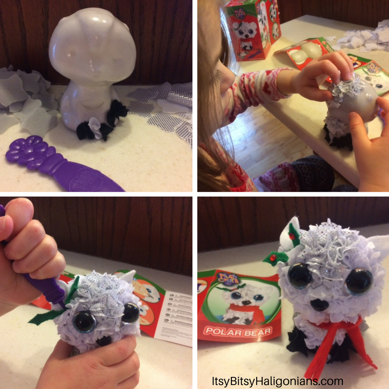 Orb Factory Plush Craft 3D Polar Bear