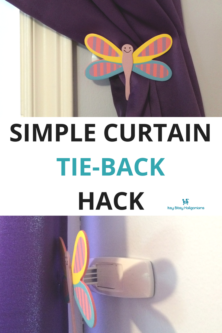This curtain tie-back hack is so easy - and so cute - you'll be adding them to every room with curtains! They cost less than $5 each and can be done in five minutes time.png