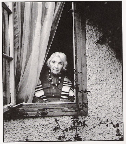 Jean Rhys at home in Devon, England.