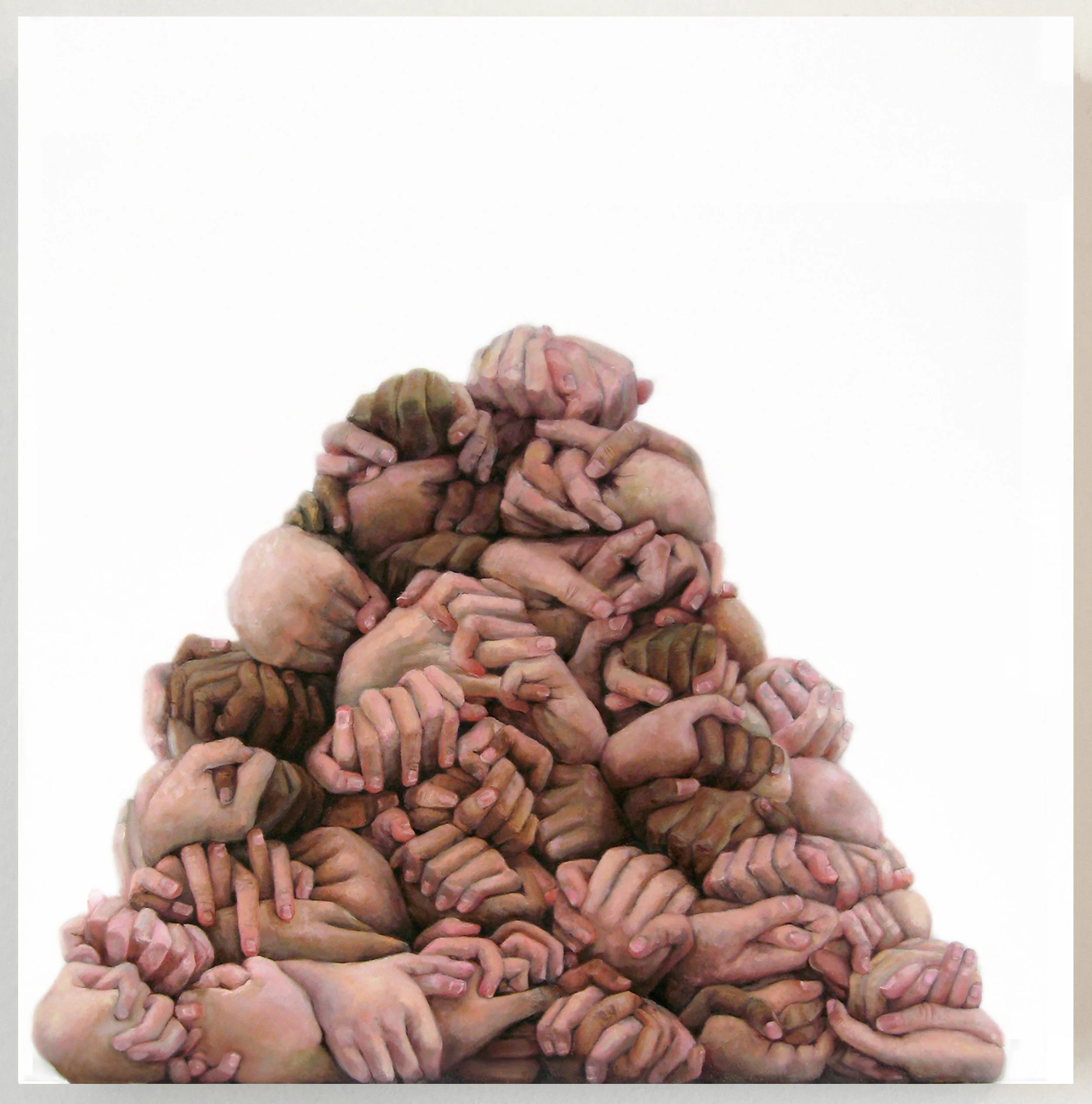   They Were Each Other For A While  oil on canvas, 48x48 inches ©2010 