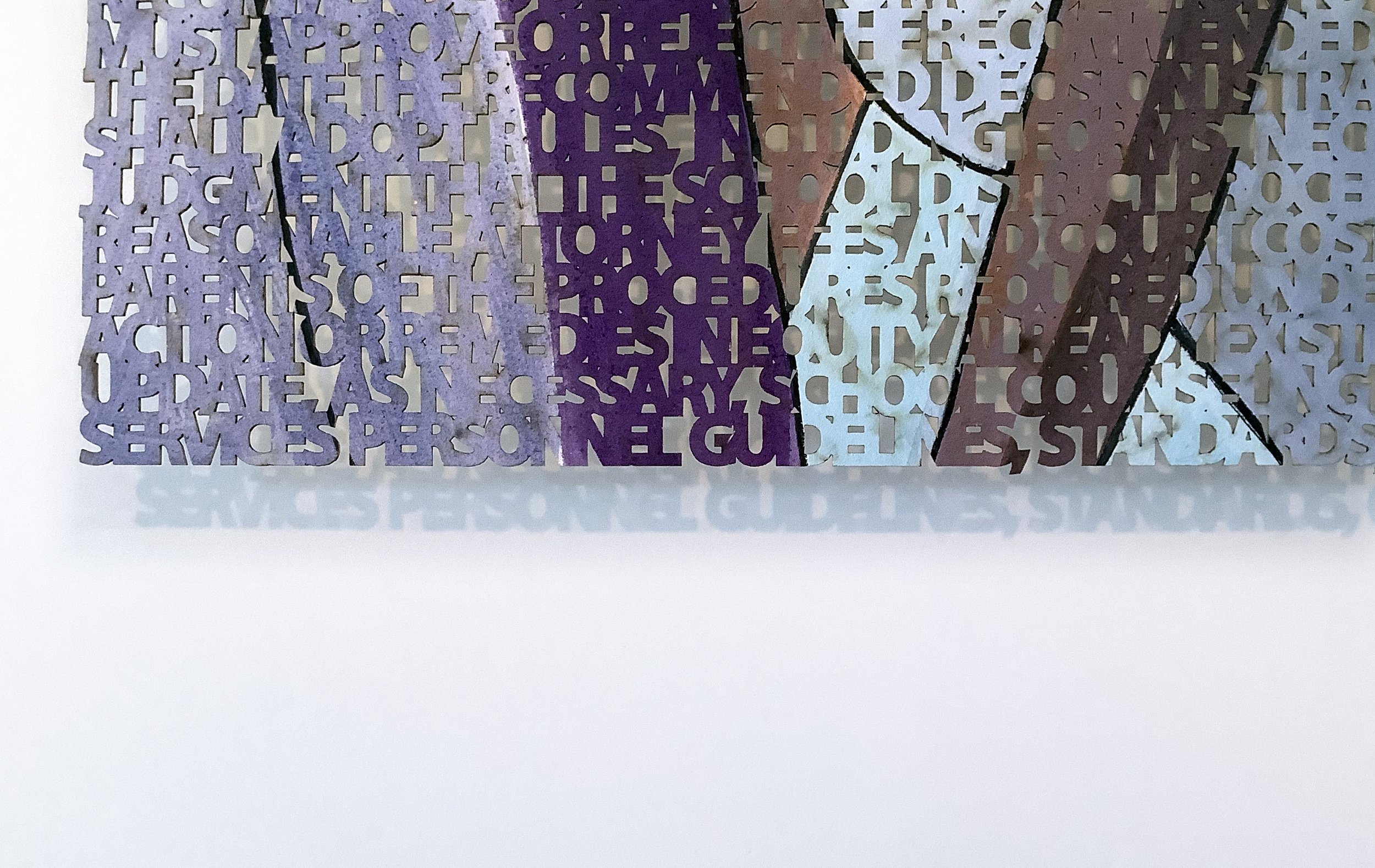  “Don’t Say First Gay Disney Kiss”, laser cut ink painting on paper, 16.75 x 28.5 inches ©2022 