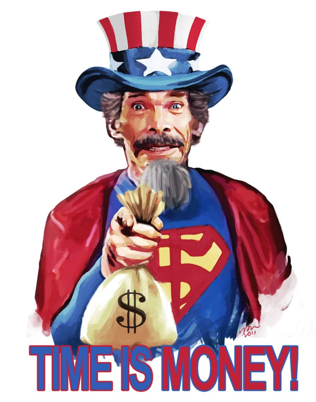 "Time is Money" arte.