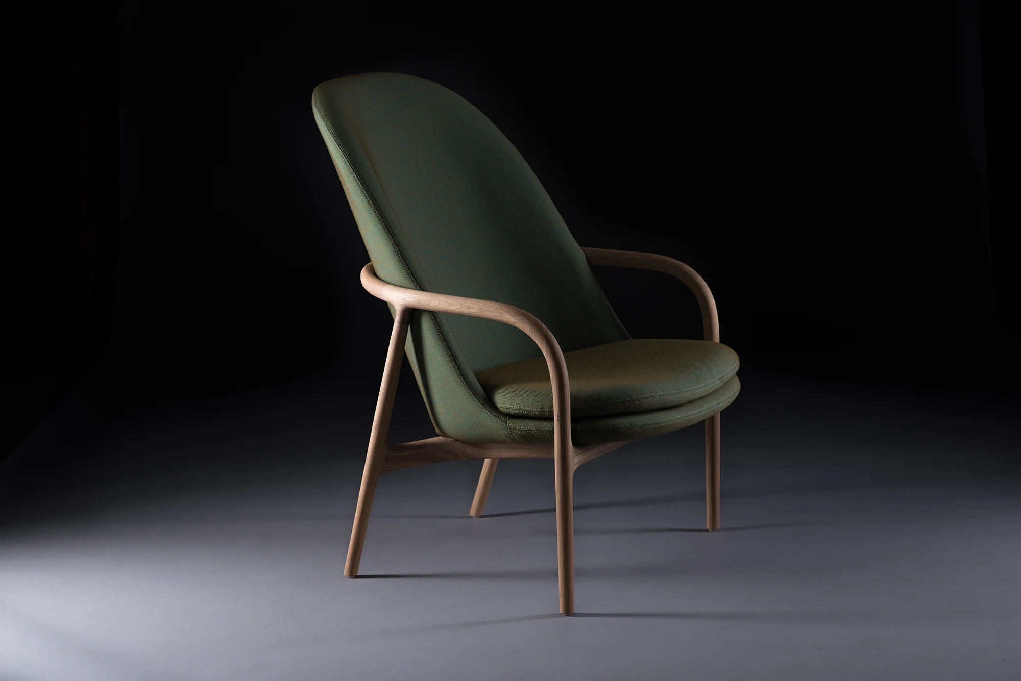 Neva Lounge chair designed by Regular Company
