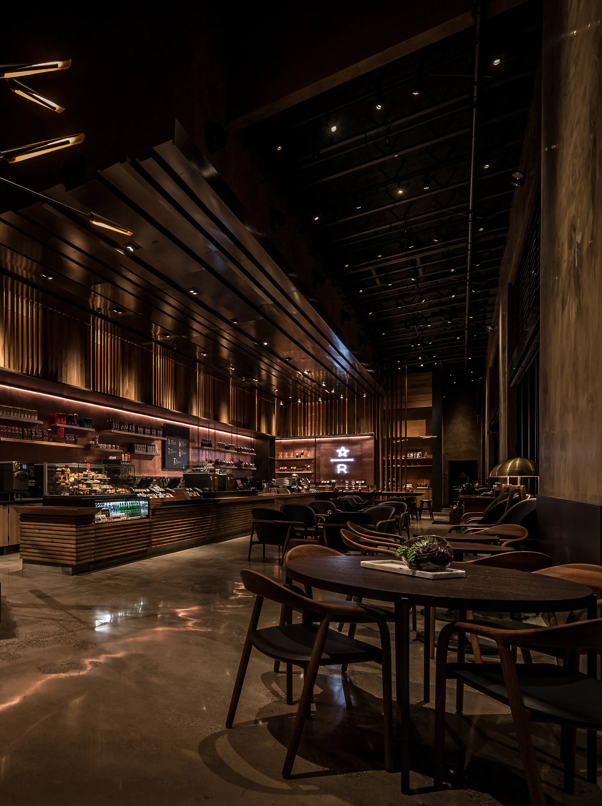 Neva chair designed by Regular Company @ Starbucks Reserve bar (La Brea, LA)