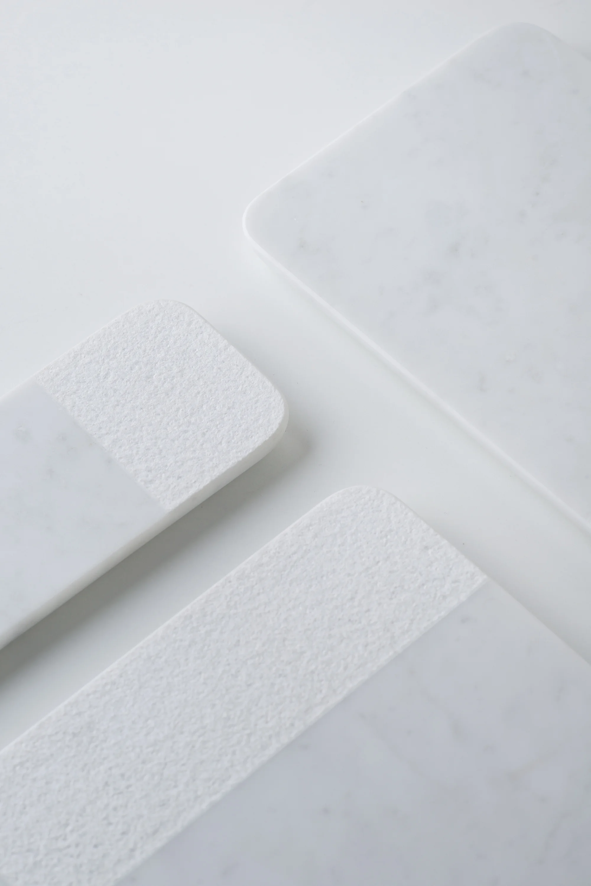 Marble serving trays designed by Regular Company