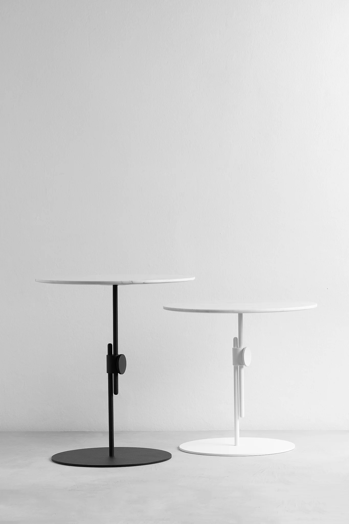 Level side table designed by Regular Company
