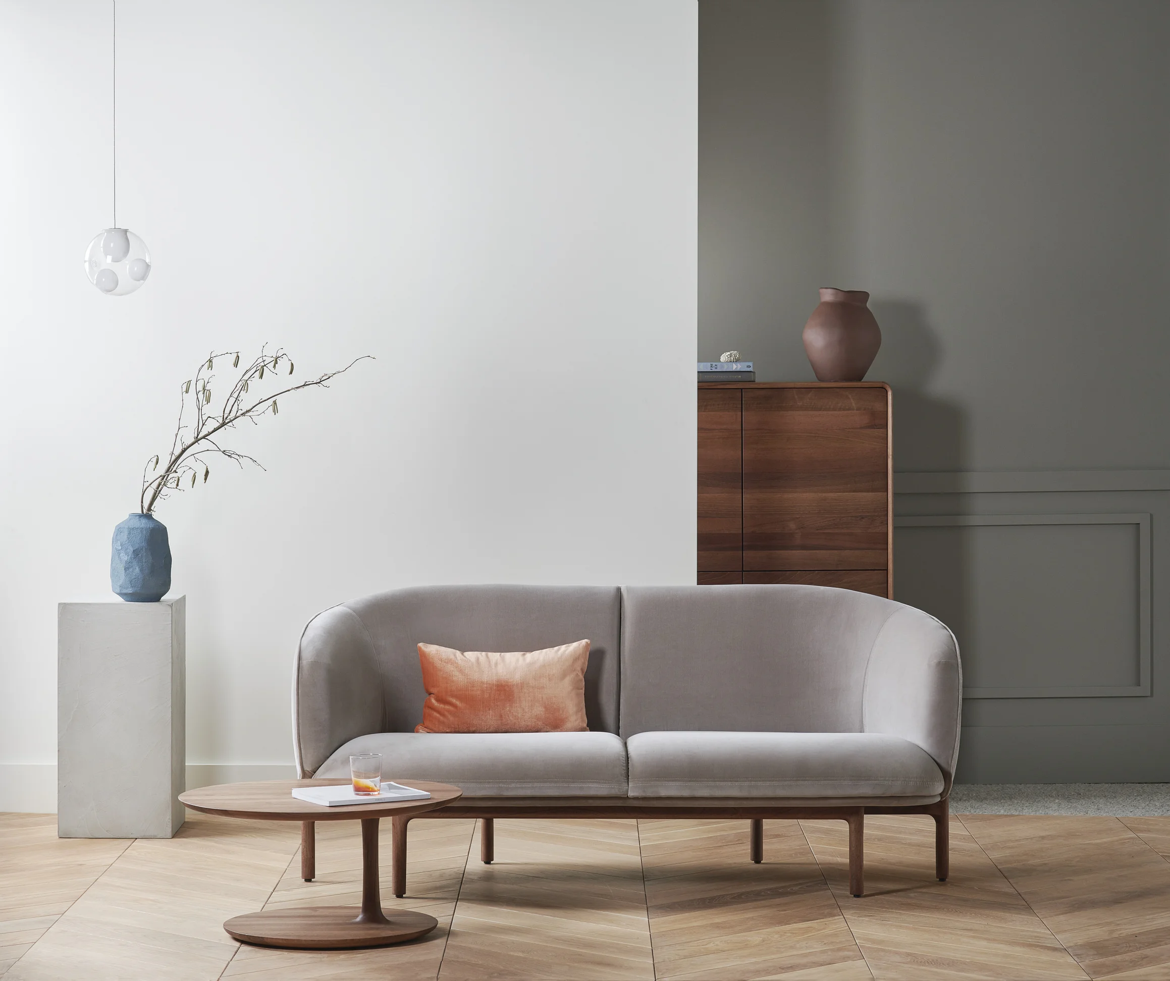 Mela sofa designed by Regular Company