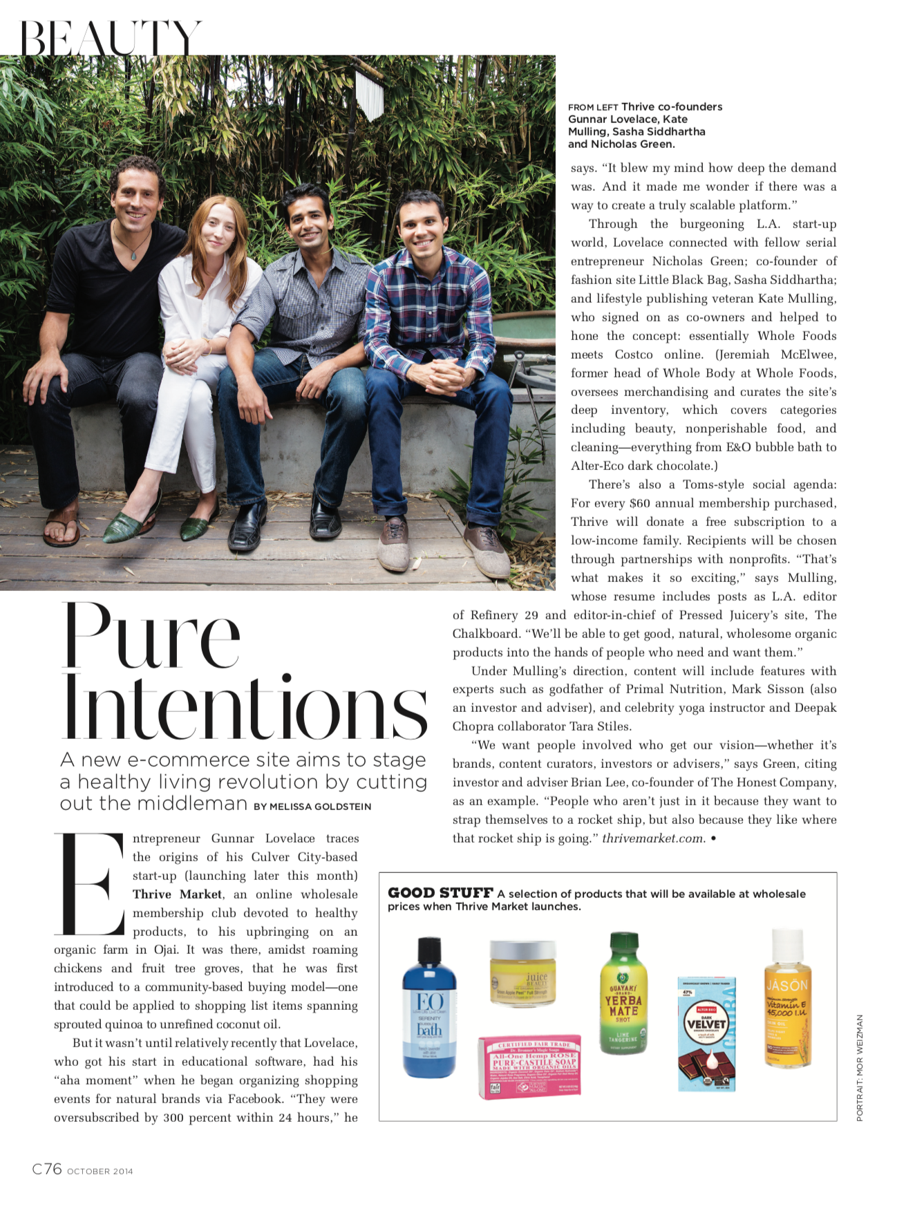 Thrive Market founders