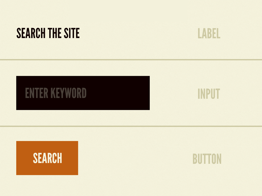Atoms are elements that can't be broken down any further in the design system. For example. labels, input fields and buttons. 