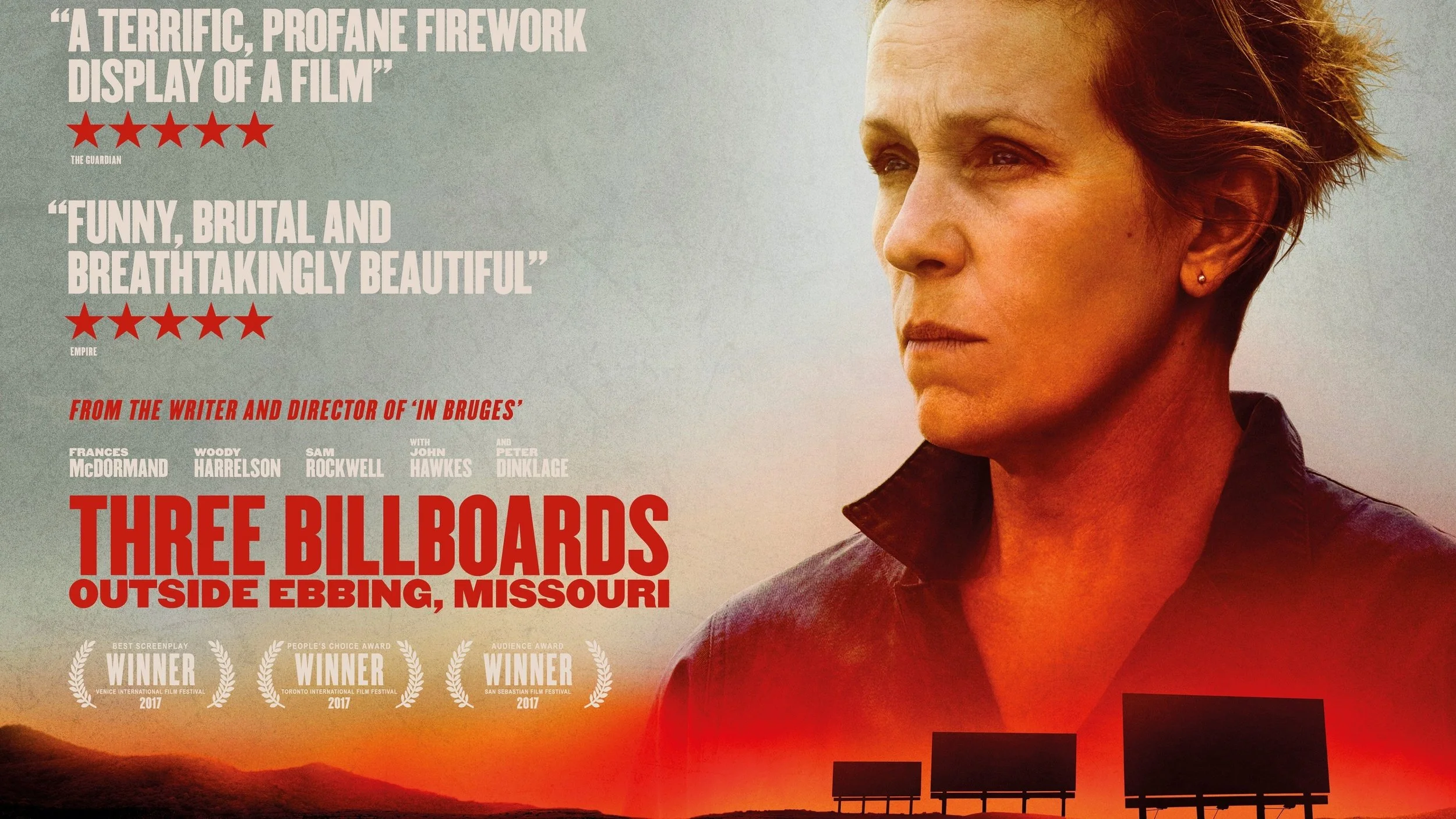 Episode 97 - Three Billboards Outside Ebbing, Missouri