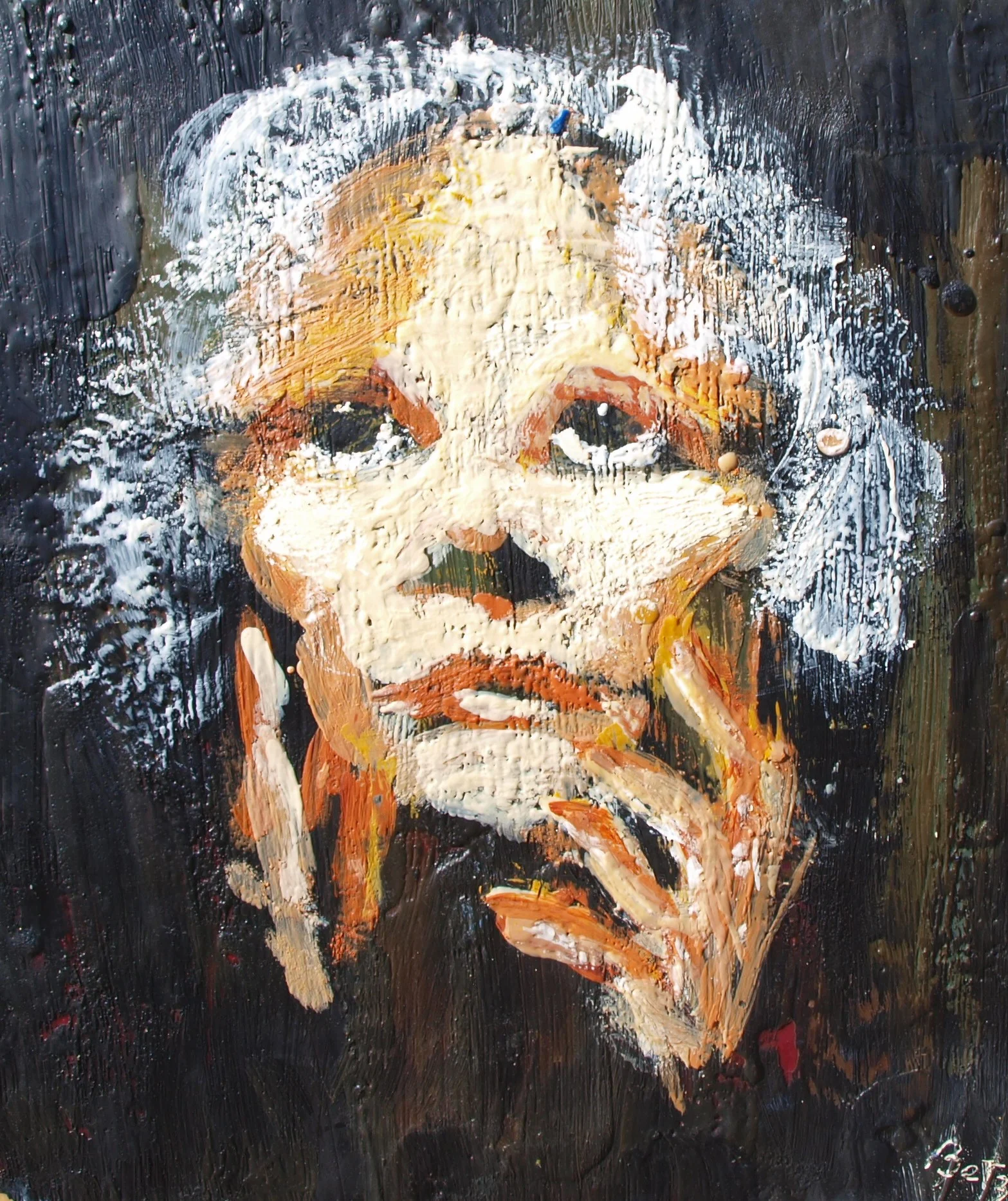 encaustics: marlena