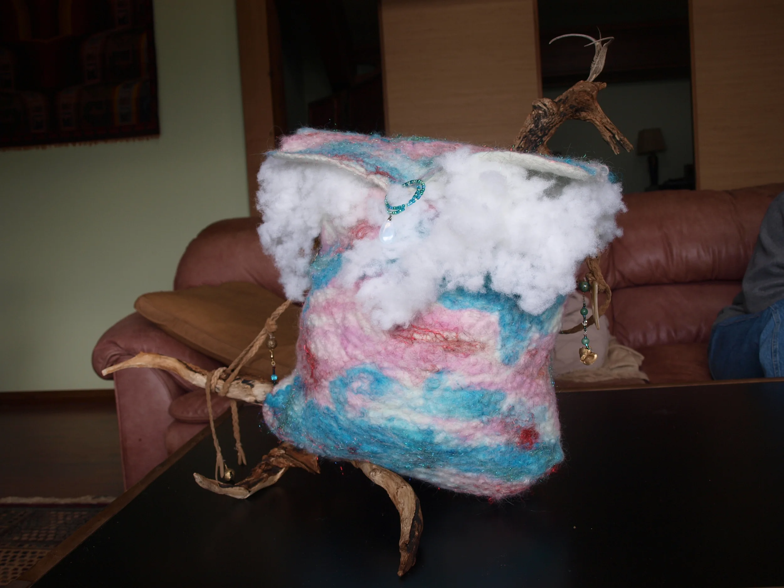 felts: bag of clouds