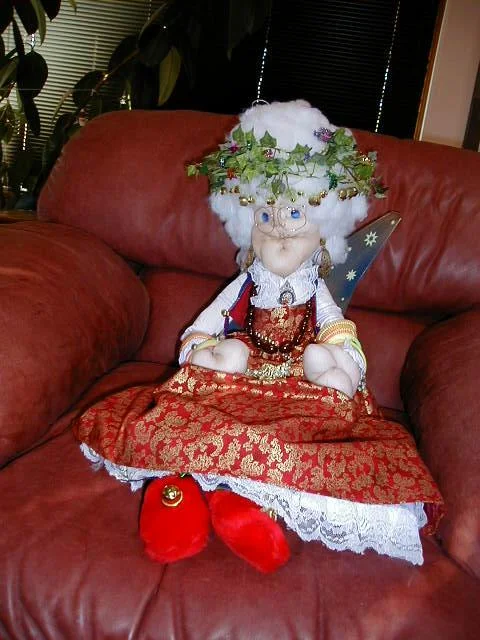 soft sculpture: fairy god auntie