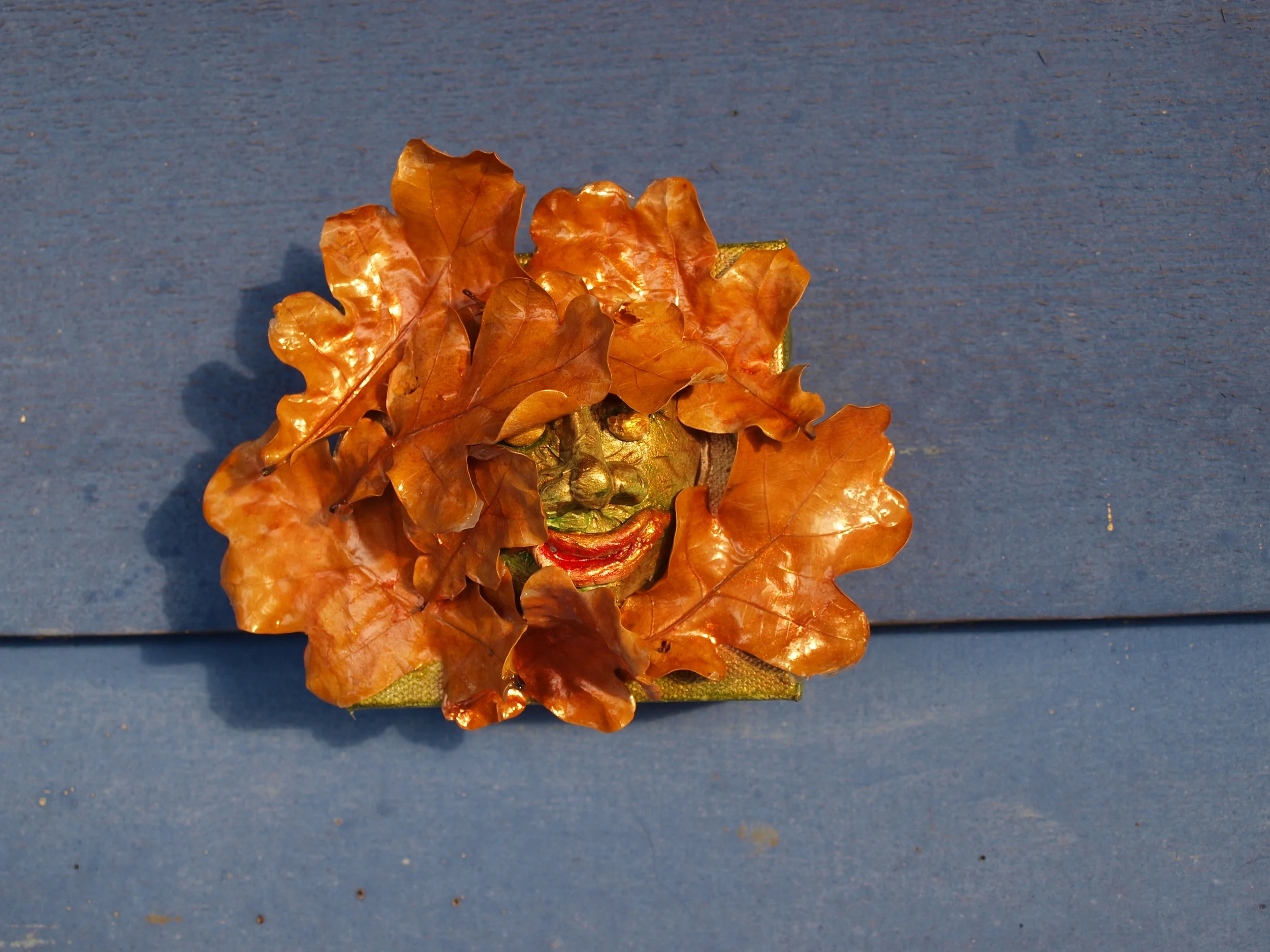 green men: oak unfolding