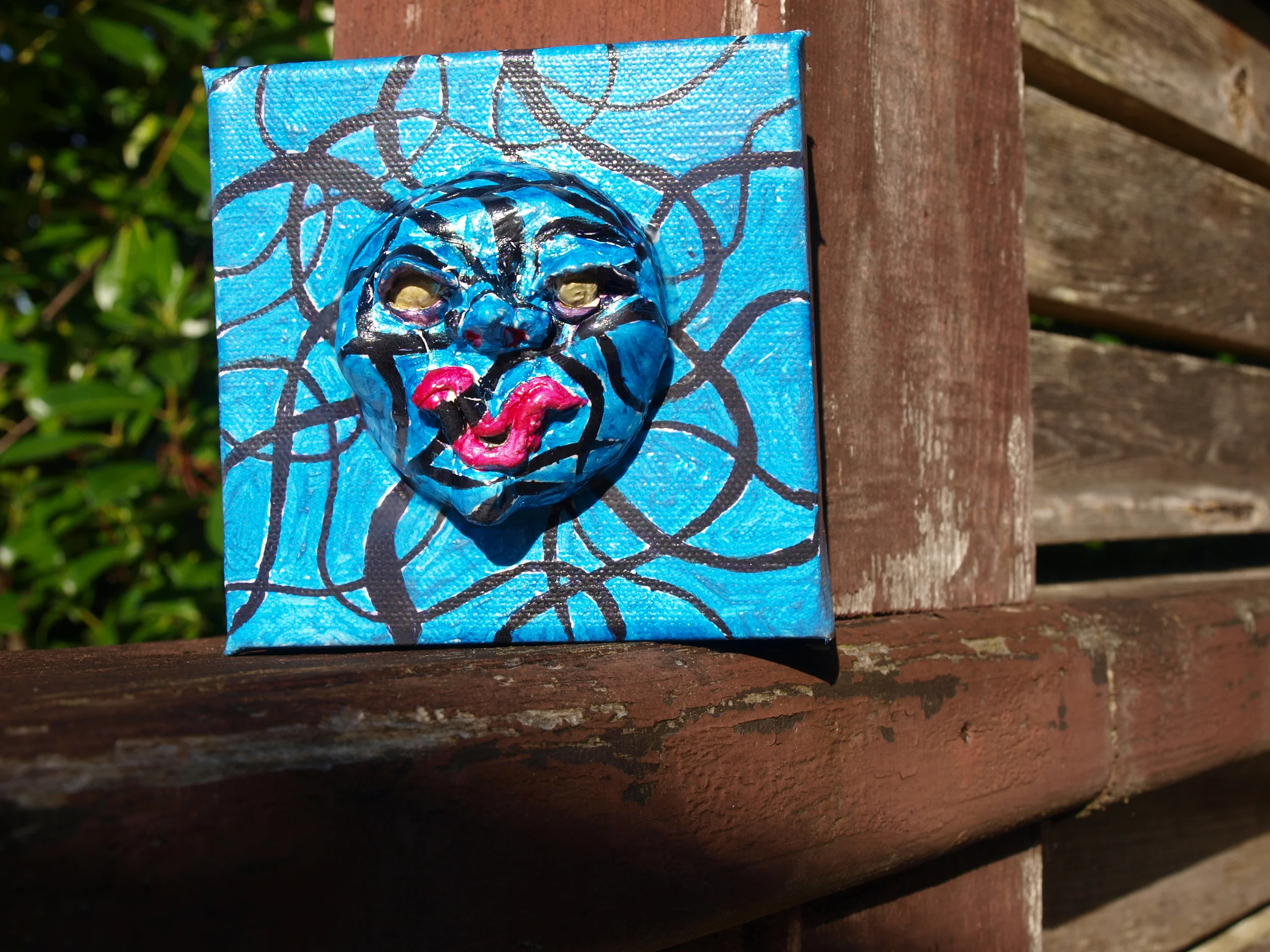 green men: tangled up in blue