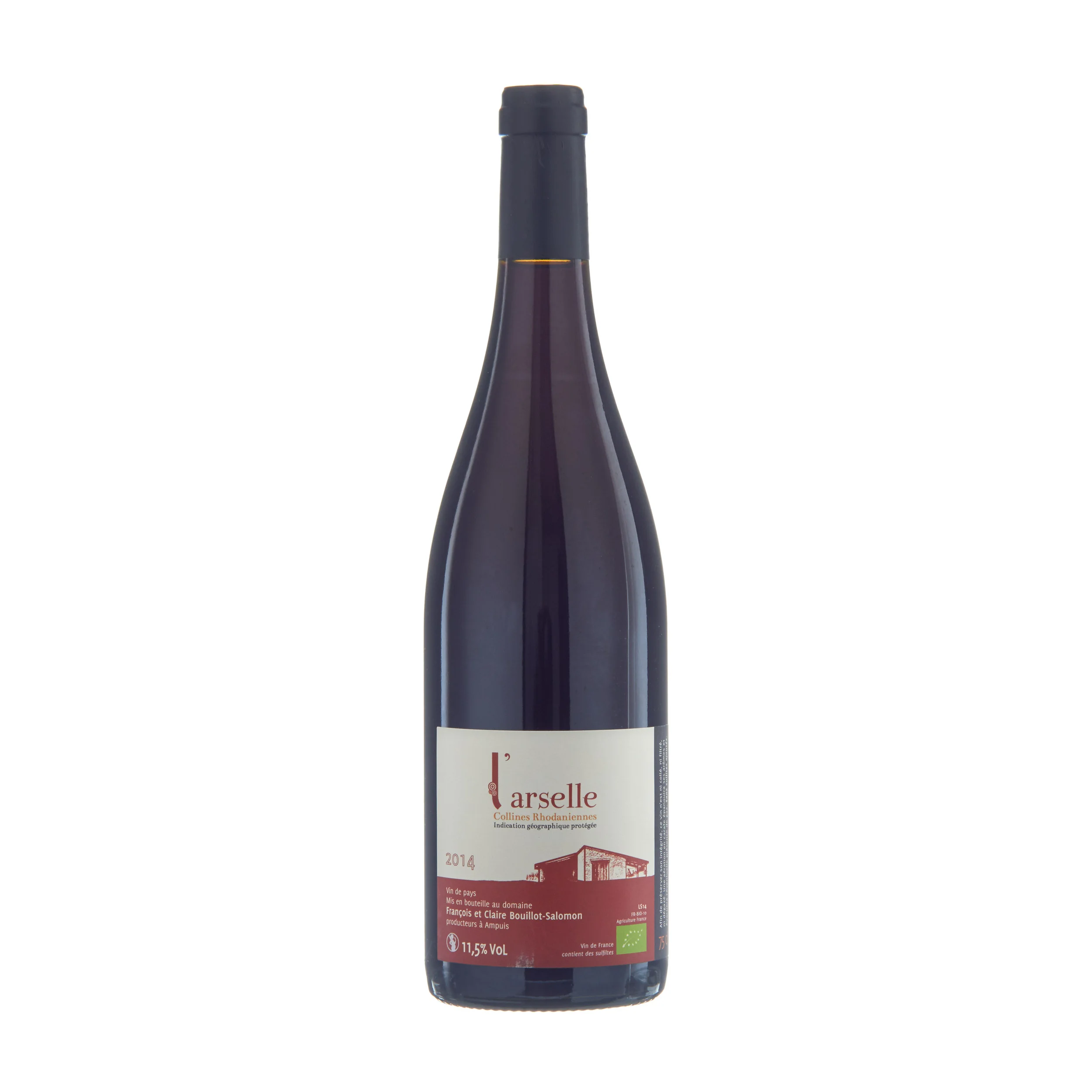 L'Arselle Rouge 2014, François et Claire Bouillot-Salomon