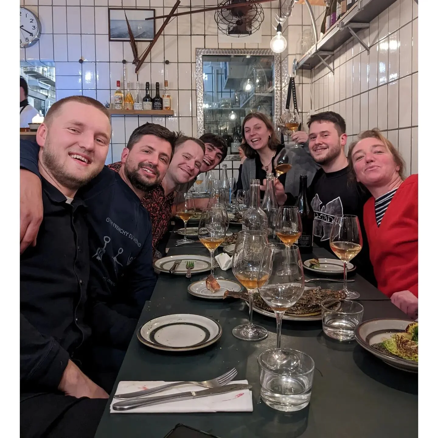 Big thanks to @nansensgadenr30 for an amazing dinner, and to @farmboy_jonasbrand &amp; @julie.balagny for coming to Copenhagen!