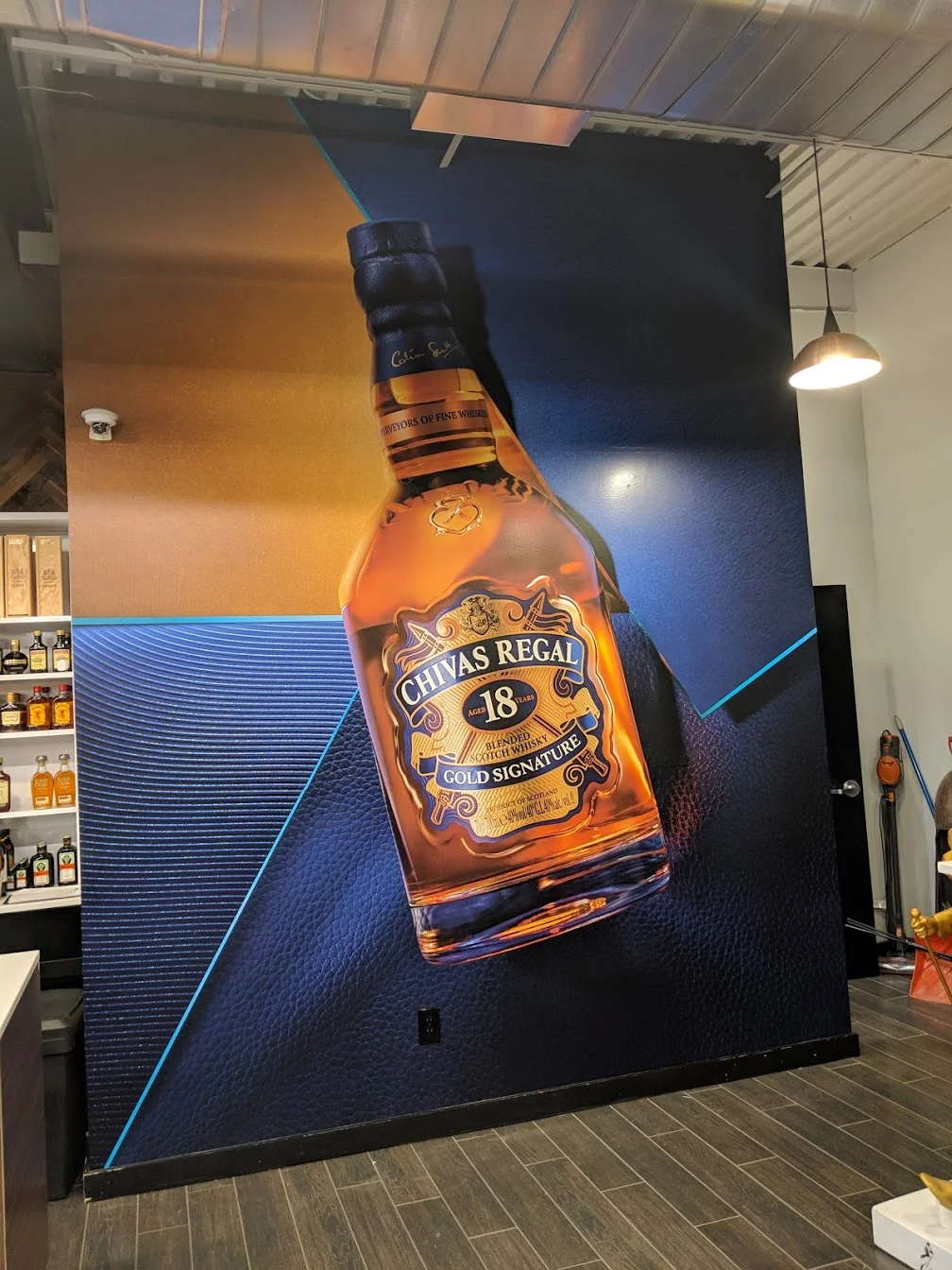 Wall wrap Wine Anthlogy Clark NJ