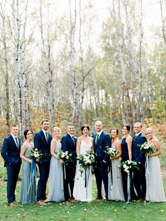 Navy Fall Wedding