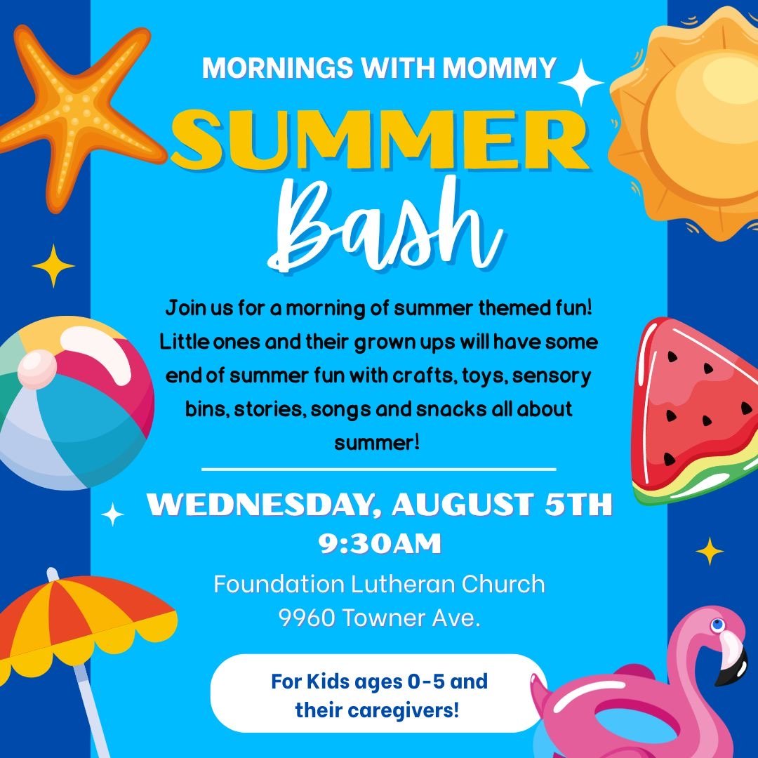 Mornings with Mommy: Summer Bash