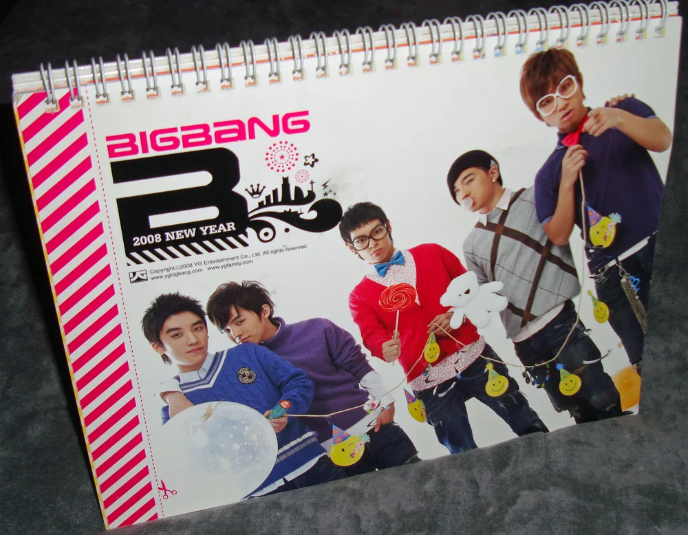 Calendar and Diaries — my BIGBANG collection
