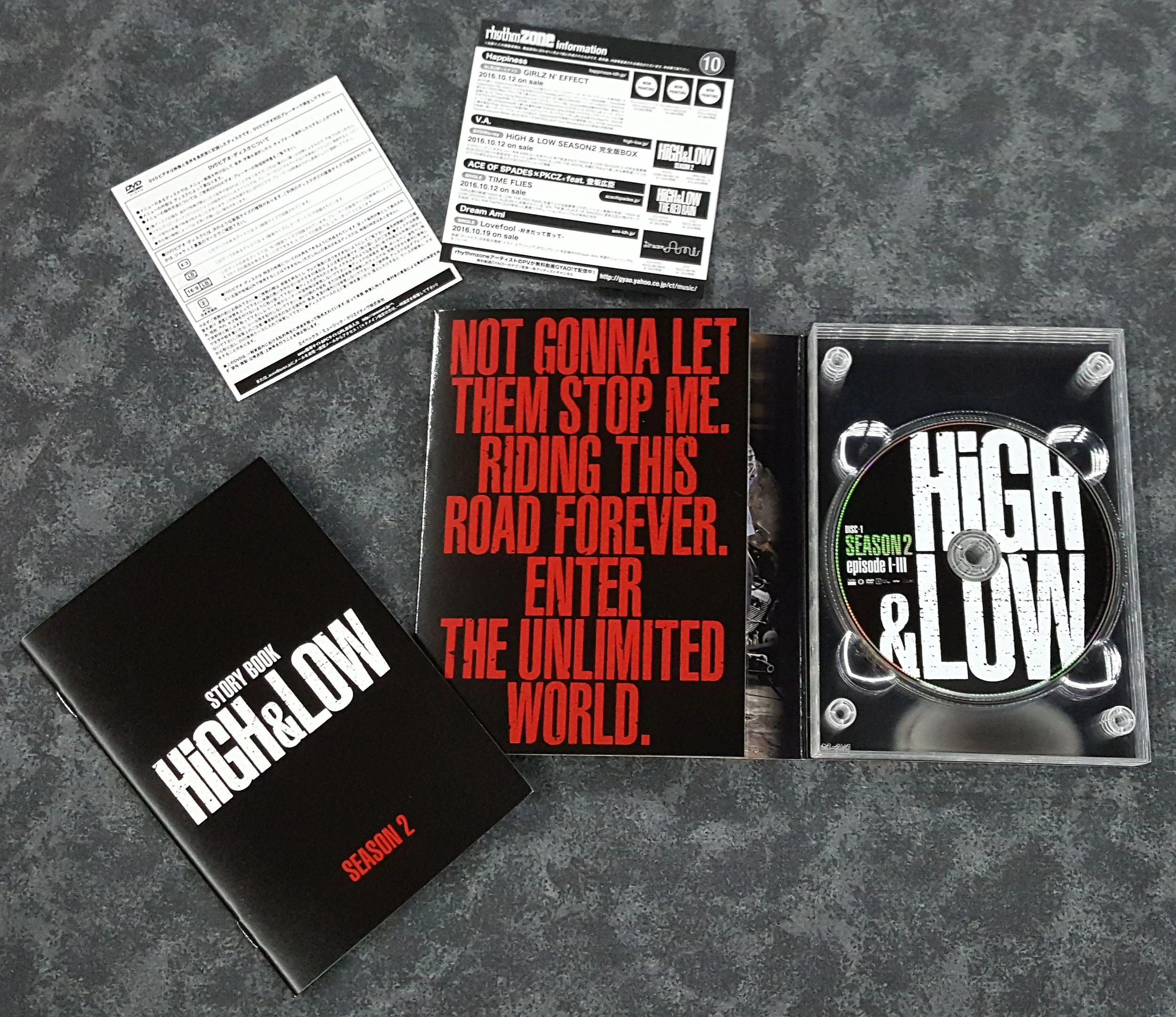16 High Low Season 2 Boxed Set With Hmv Pre Order Benefits Poster My Bigbang Collection