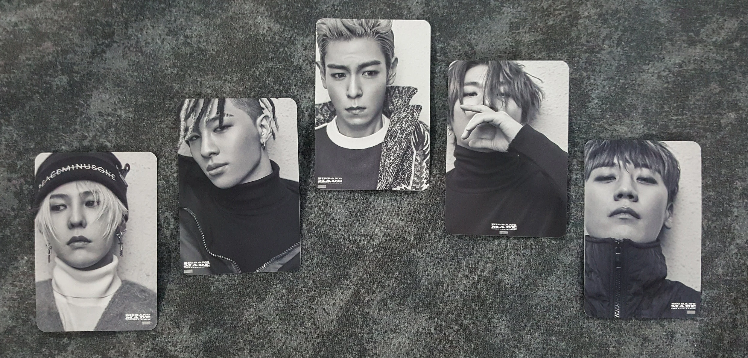 2016 - MADE Full Album - Special Photocards (Double sided) — my BIGBANG  collection