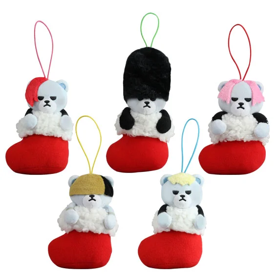 2016 - BIGBANG X YG Bear (YGEX X FuRyu Corp) Mascot Bears - Christmas Stocking (BANG BANG BANG) Version