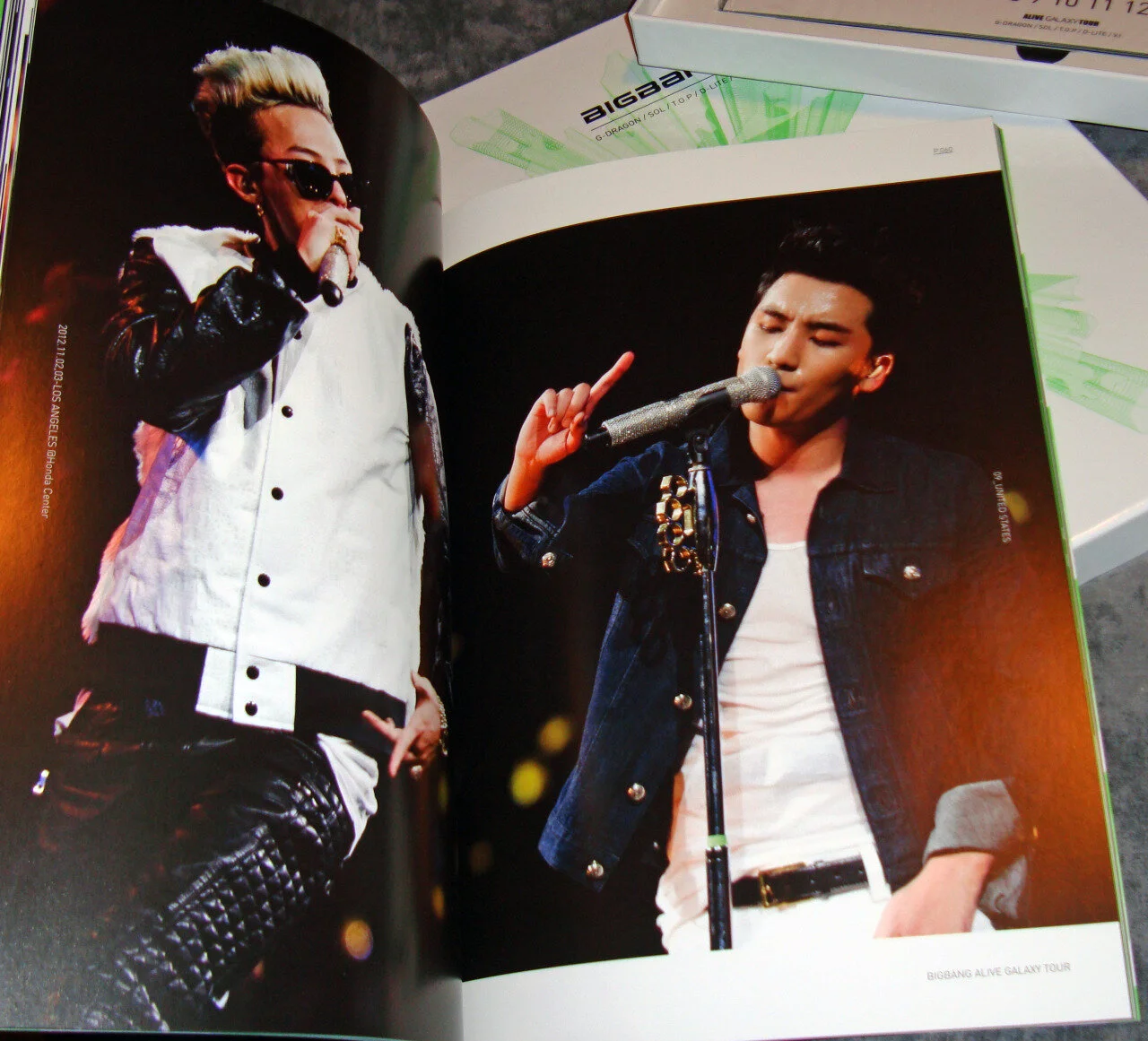 13 14 Alive Tour Special Photobook With Calendar Japan My Bigbang Collection