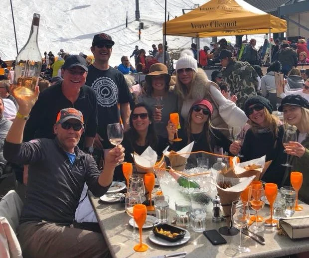 Jeff & Jeff celebrating with nextgen leaders in Aspen 2018
