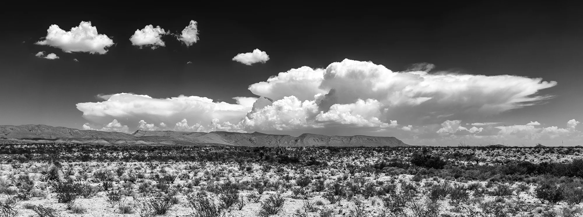 Cloud Over Big Bend