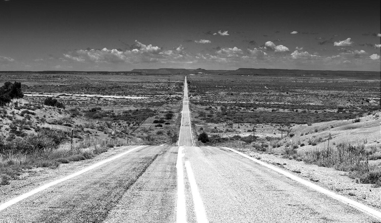 …road into New Mexico