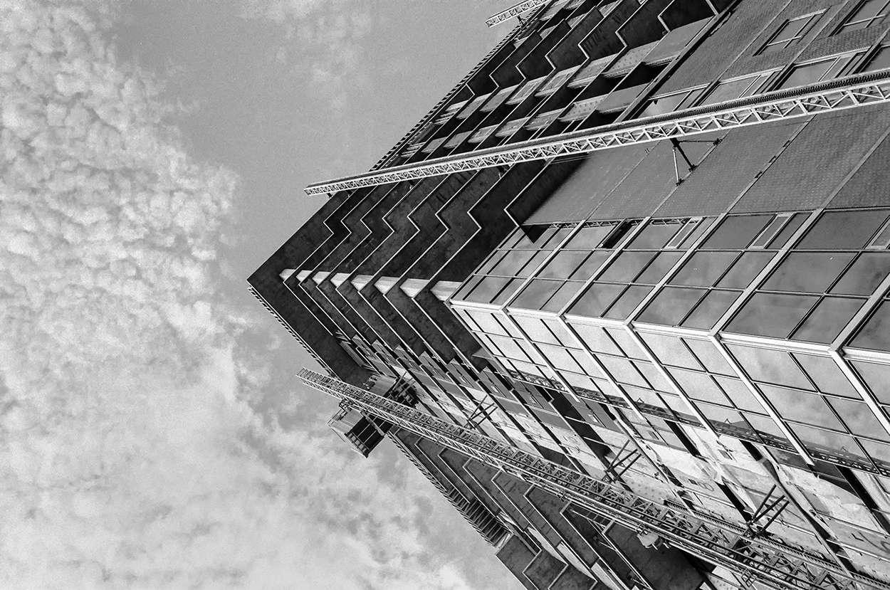 Building and Clouds