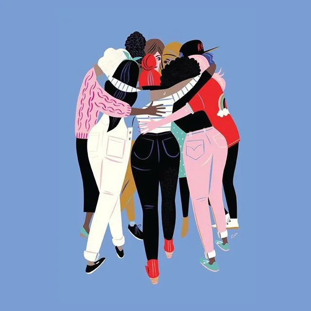 Individually we are one drop. Together we are an ocean. #girlpower