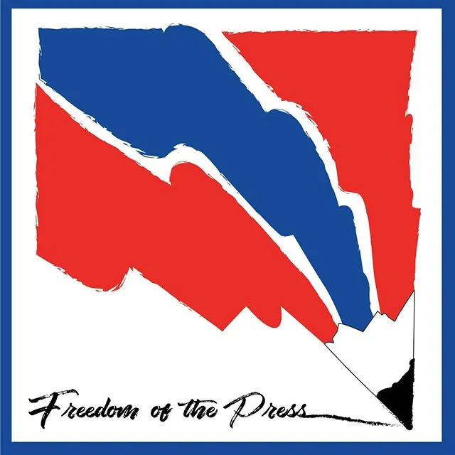 Happy World Press Freedom Day! ❤️💙✏️ &quot;Our lives begin to end the day we become silent about the things that matter&quot; - Martin Luther King, Jr.