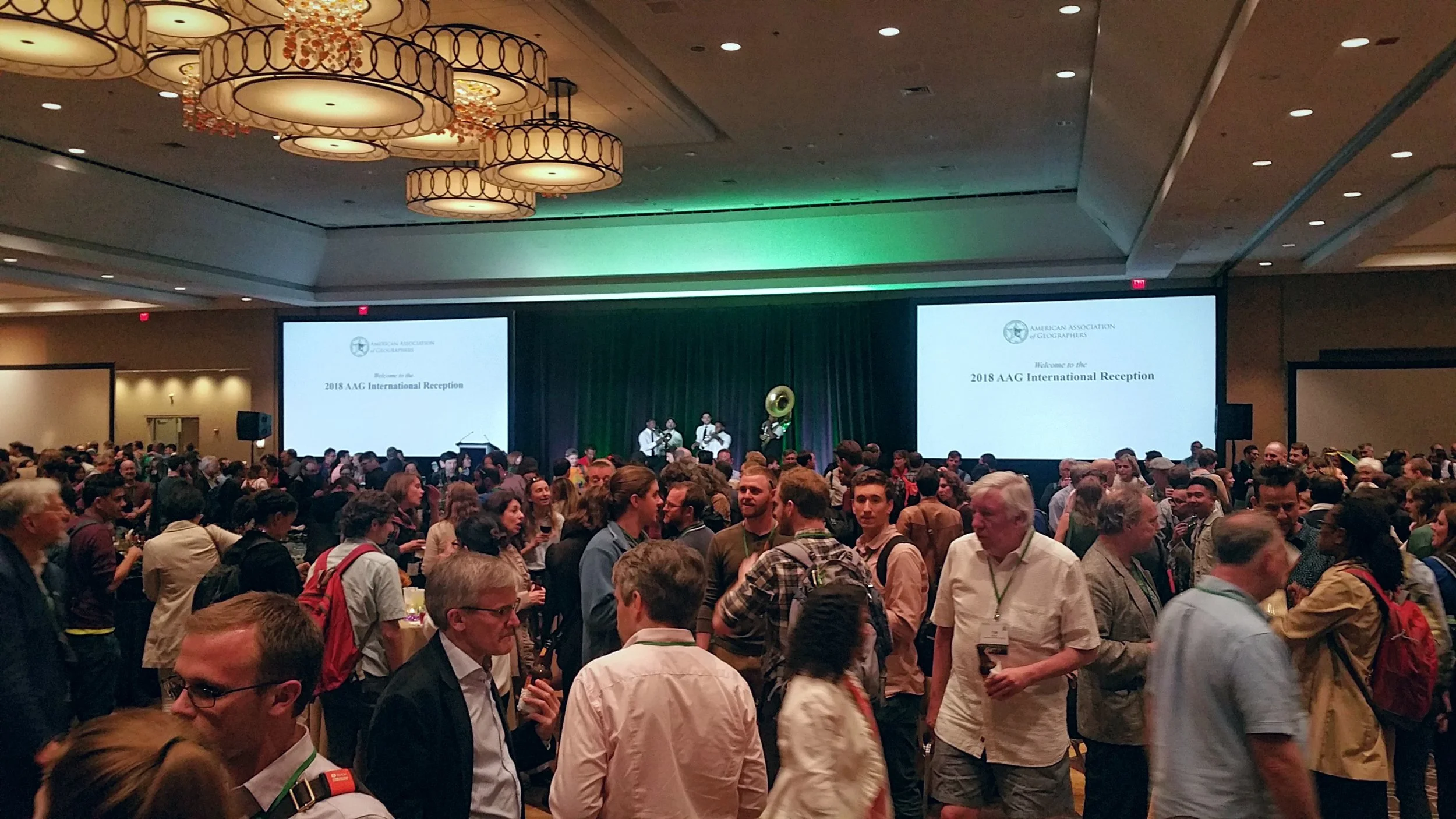 Brass Band @ Sheraton for AAG Conference