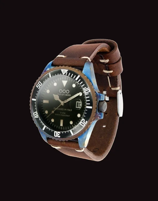 44mm Quartz Dark Brown Iron Bridge Watch Co 44mm Quartz Dark Brown Iron Bridge