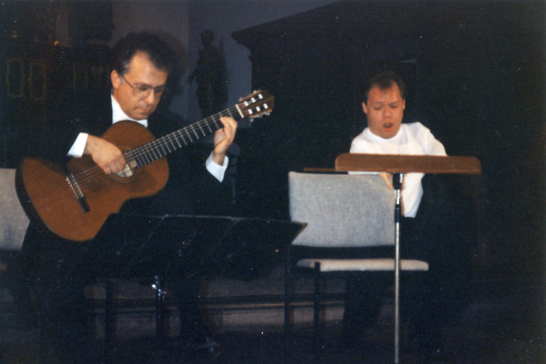 Pepe in recital with bass-baritone Thomas Quasthoff 1994