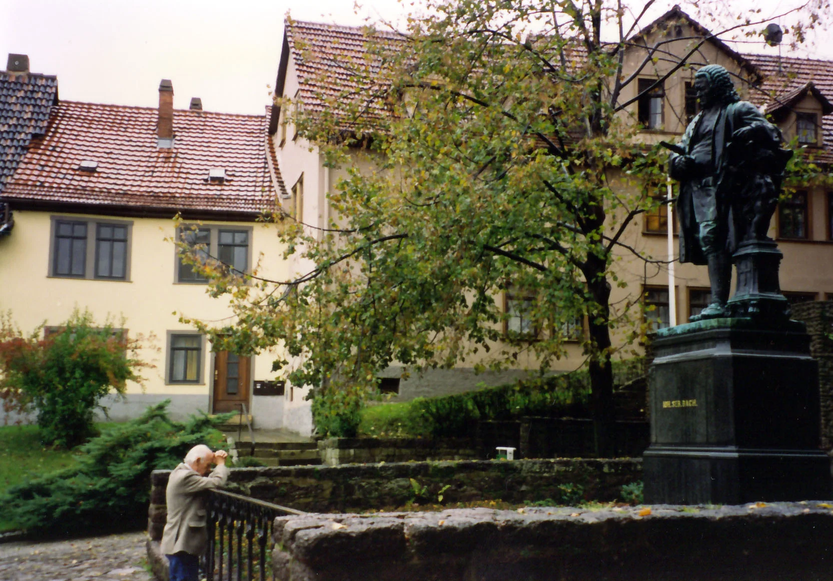 Celedonio at the home of J.S. Bach 1994