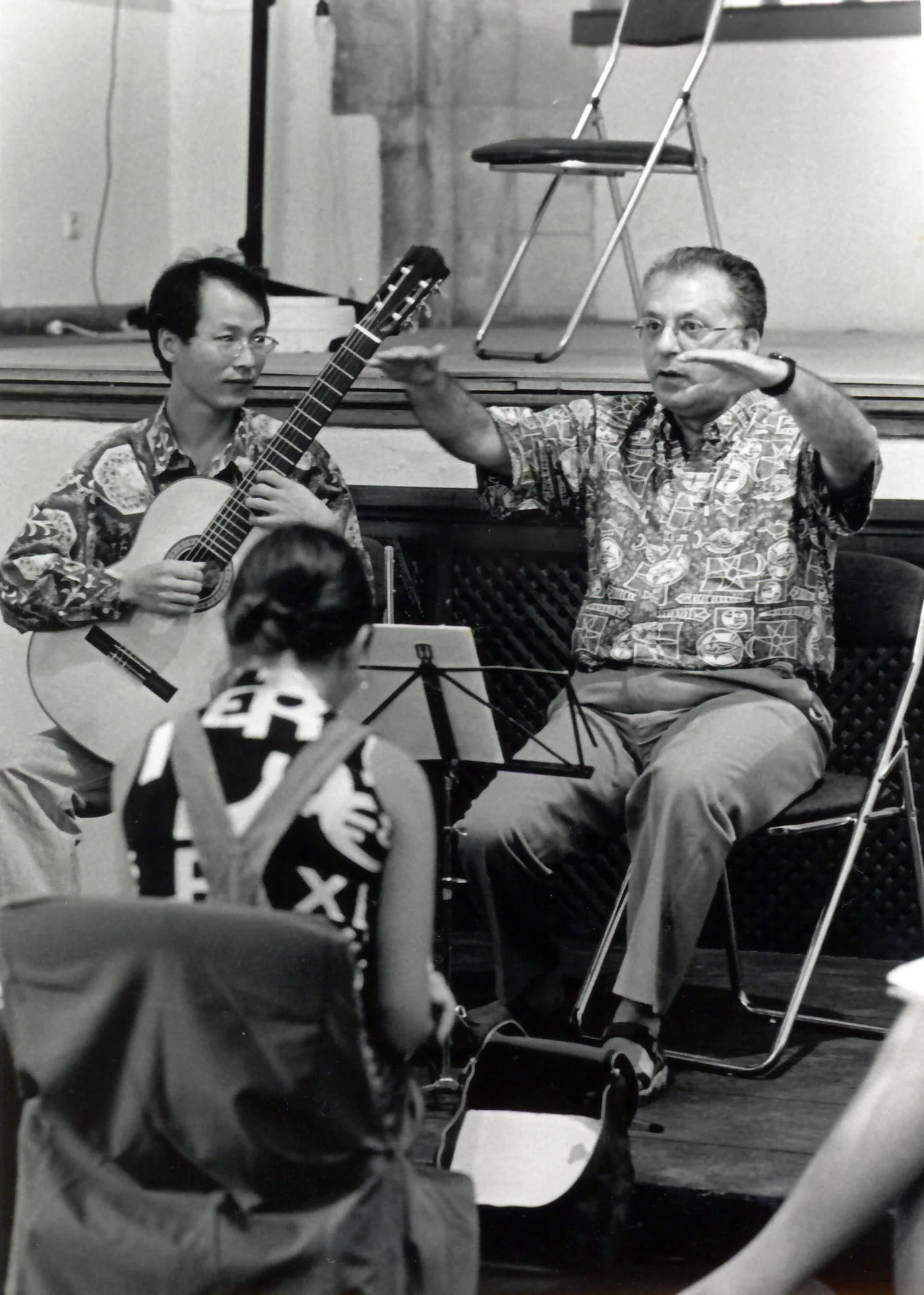 Master class in Granada 1997