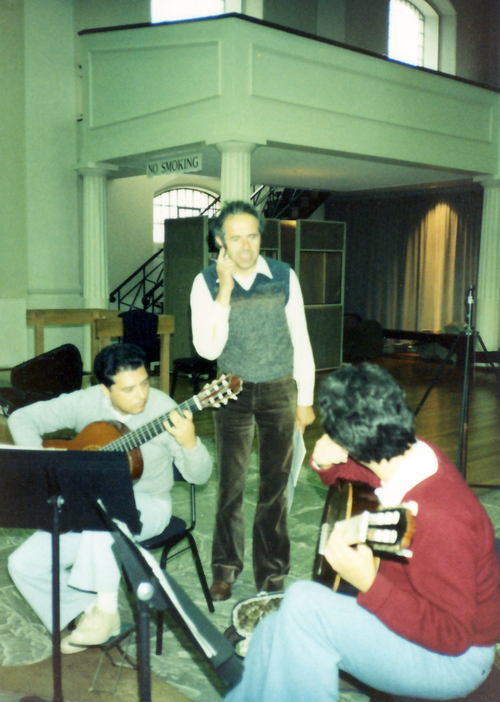 Celin, Wilhelm Hellweg and Pepe recording session ¨Famous Spanish Dances¨