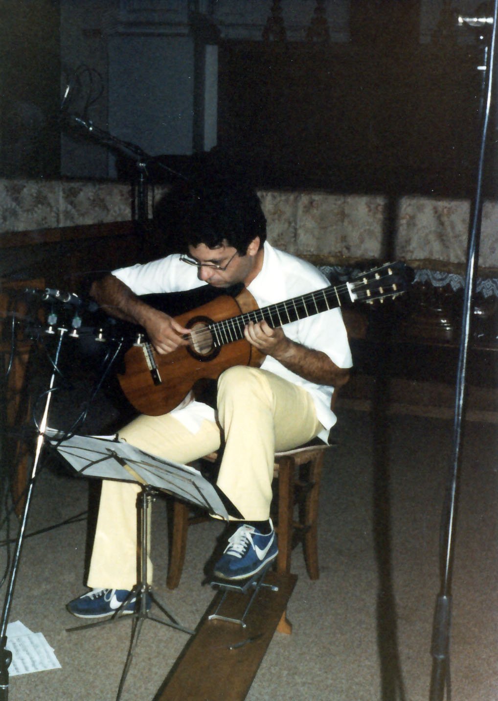 Recording on 1856 Torres guitar
