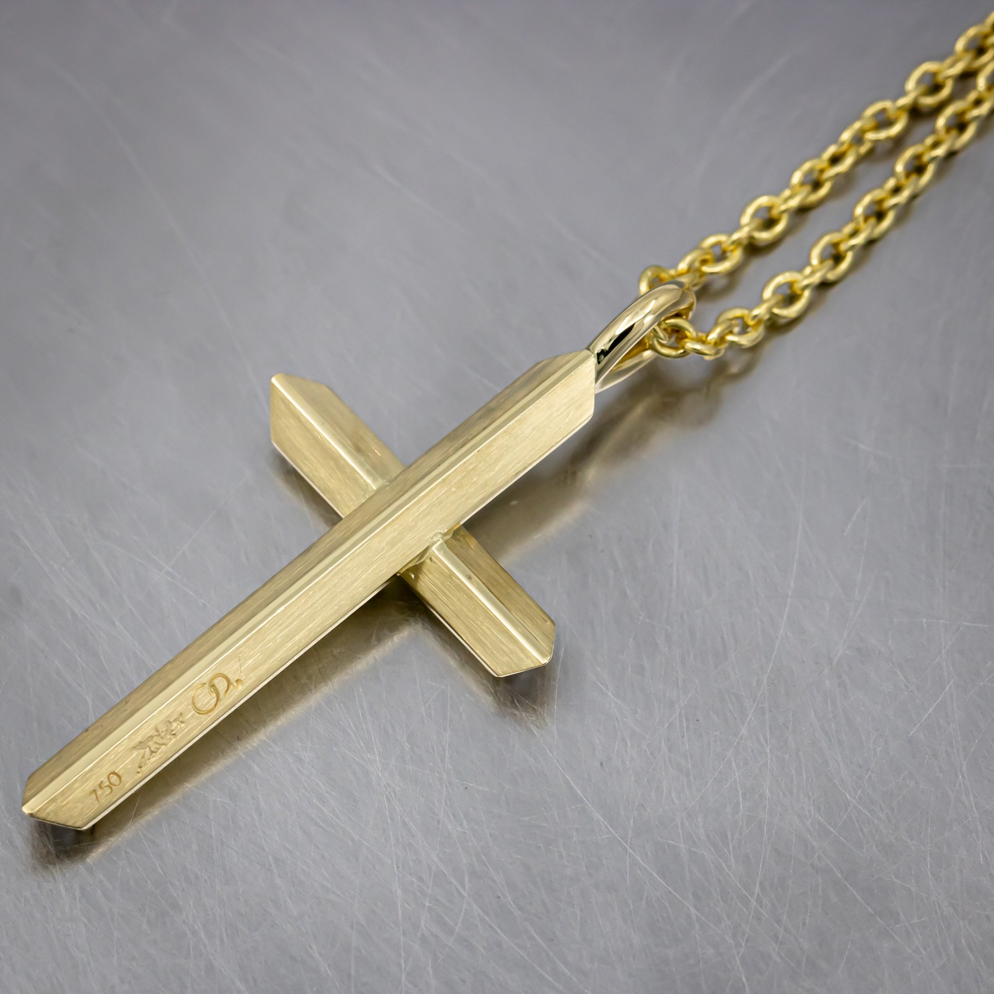 custom-necklace-cross-crucifix-angular-design-diamonds-bead-set-18K-yellow-gold-RT519842.jpg