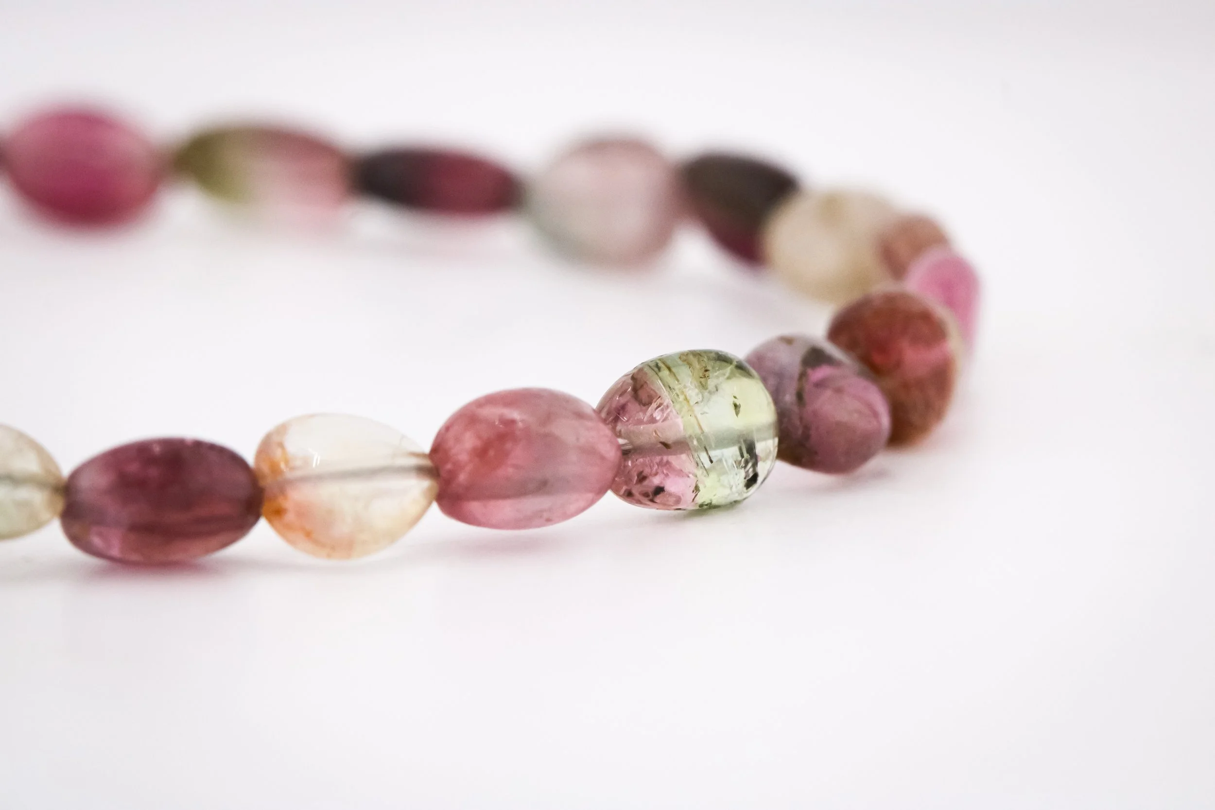 Watermelon Tourmaline Bracelet