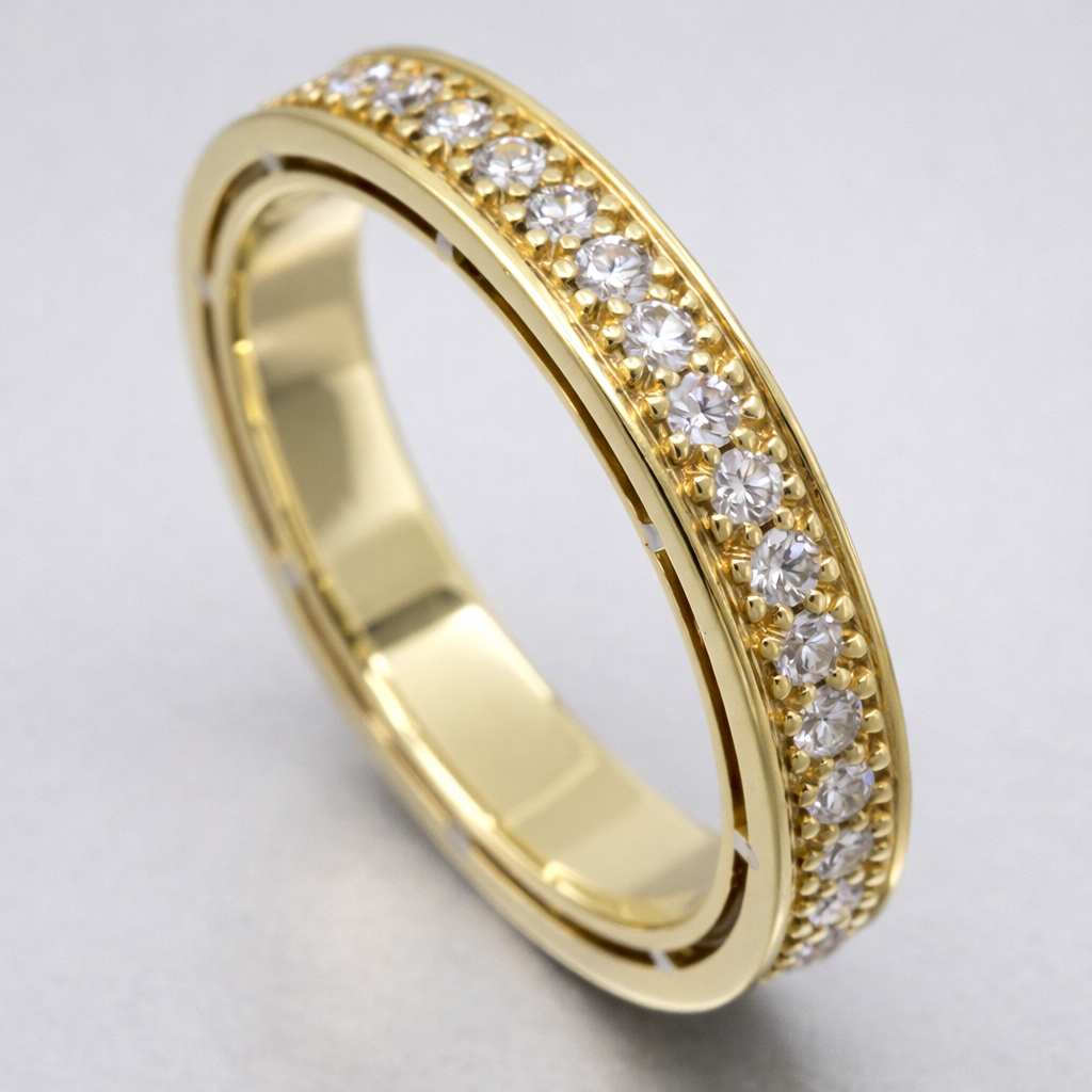 Diamond Airline Eternity Band