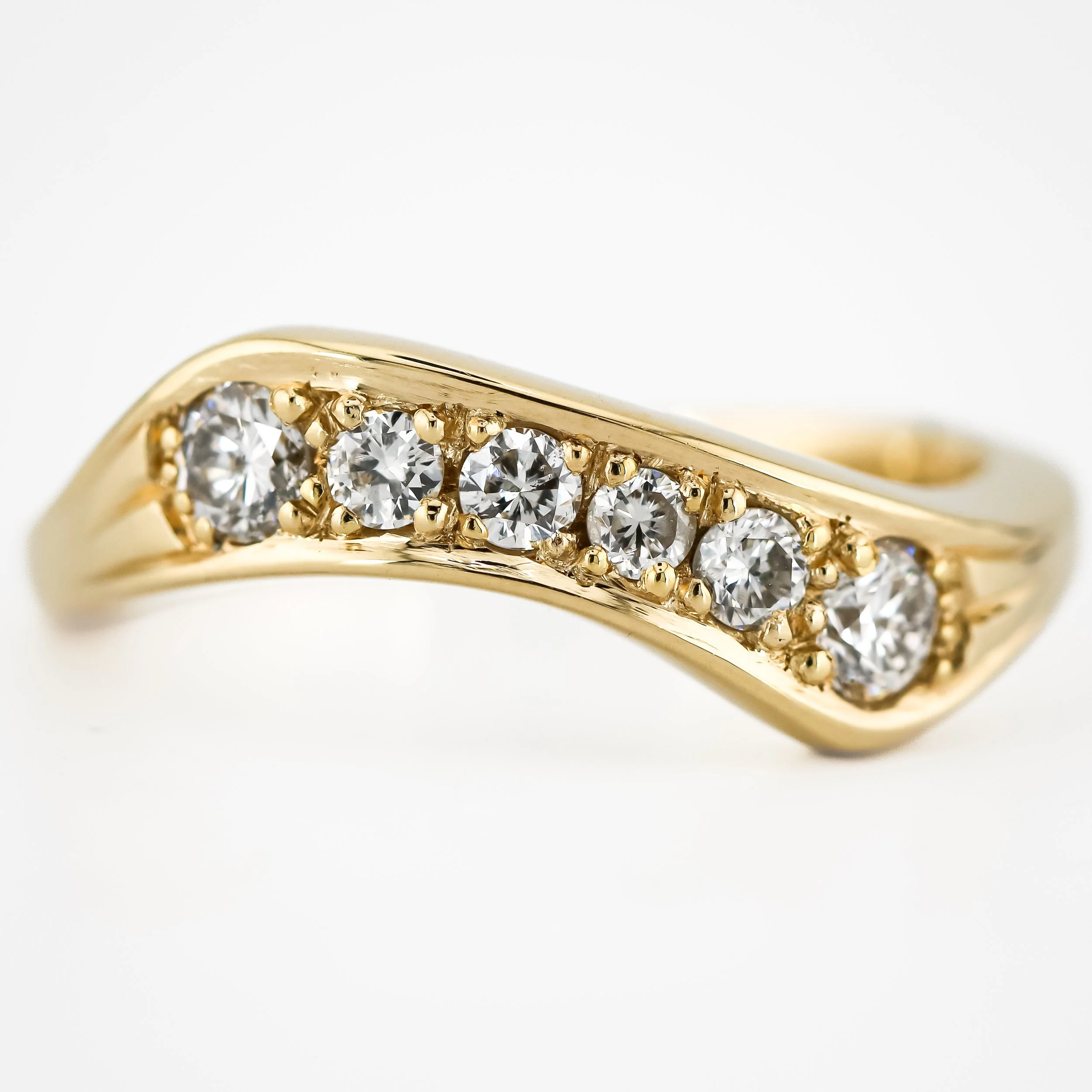Diamond Wave Ring by Emily Triplett