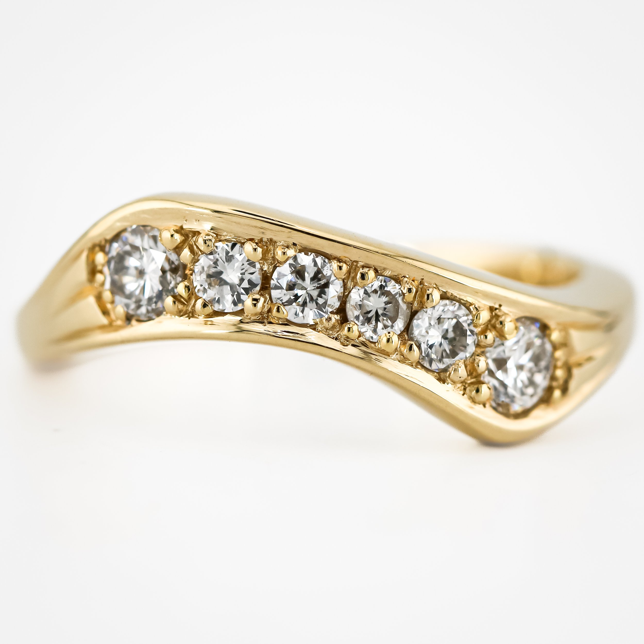 Diamond Wave Ring by Emily Triplett